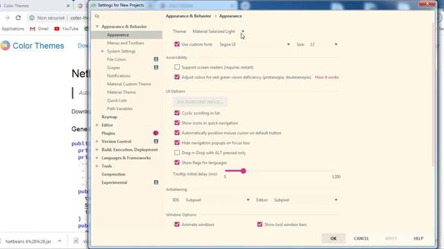 طريقة اضافة تام (color Scheme) لاندرويد ستوديو android studio смотреть онлайн