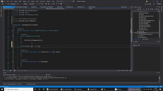 WCF Service hosted using Windows Service смотреть онлайн