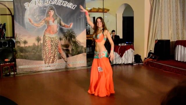 ♔ Академия "HOT ARABIAN DANCE"™.Чернявськая Вероника. табла смотреть онлайн
