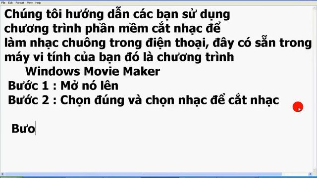 Hướng dẫn cắt nhạc với Windows Movie Maker . смотреть онлайн