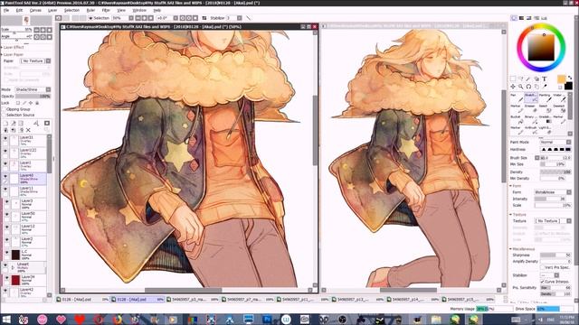 Raincoat [Original Character] | Speedpaint [Paint Tool SAI] смотреть онлайн