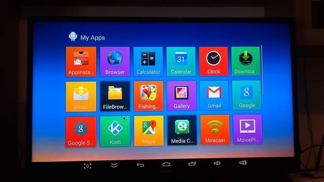 MK809 Plus MediaBox Launcher, Settings