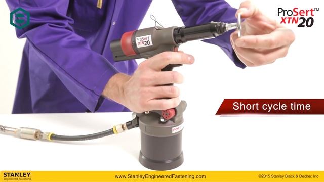 Заклепочник для заклёпок-гаек POP Avdel ProSert XTN20 | ЦКИ смотреть онлайн