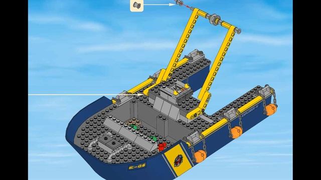 LEGO Deep Sea Exploration Vessel Set 60095 Instructions смотреть онлайн