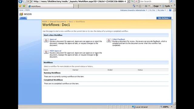 SharePoint: Using Smart Clients to Communicate with Workflows in SharePoint Server 2007 смотреть онлайн
