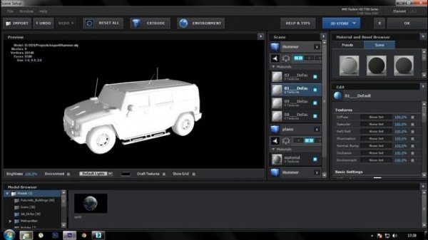 How to import OBJ 3D models  into After Effects