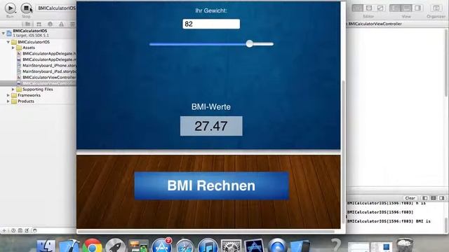 BMI Rechner - Sample iOS App смотреть онлайн