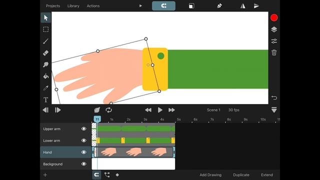 How to make BONES in ToonSquid! - Transform hierarchy. #toonsquid #animation смотреть онлайн