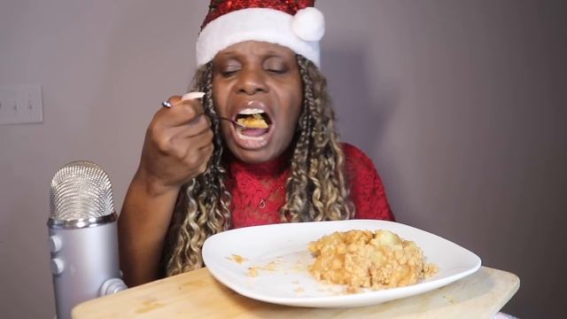 Marie Callender's Dutch Apple Pie ASMR Eating Sounds смотреть онлайн