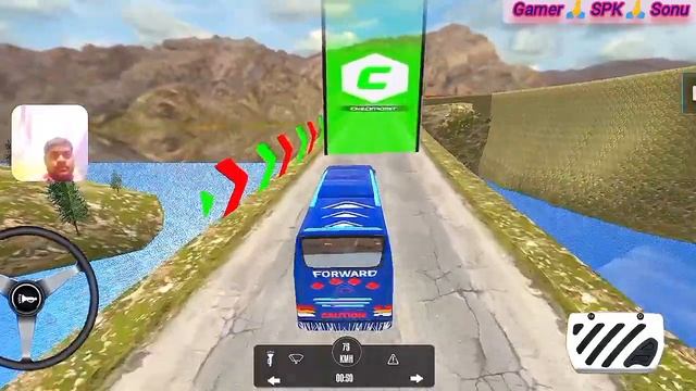 Real Bus Offroad Driving 3D - Uphill Europe Bus Drive Simulator - Android GamePlay смотреть онлайн