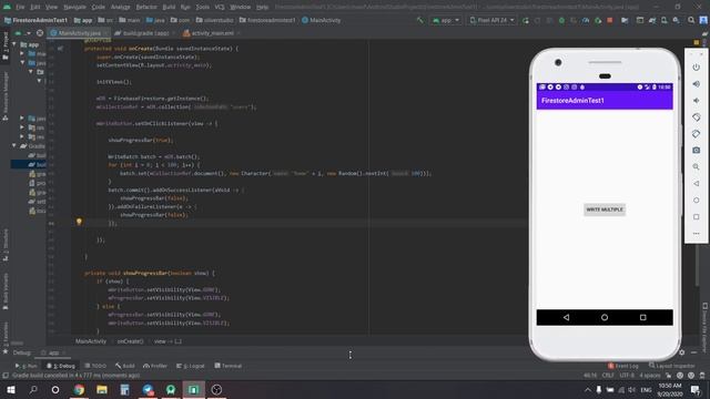 How to add multiple data to Firestore | Batched Writes (Android) смотреть онлайн