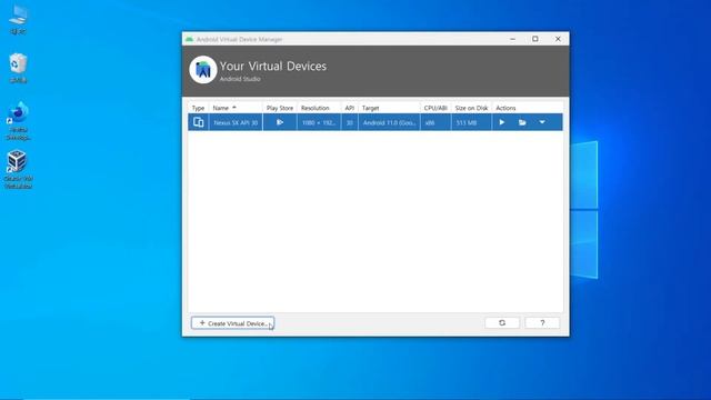 [Windows 10] Android Studio 설치하기 "Android 11 가상 디바이스 생성" смотреть онлайн