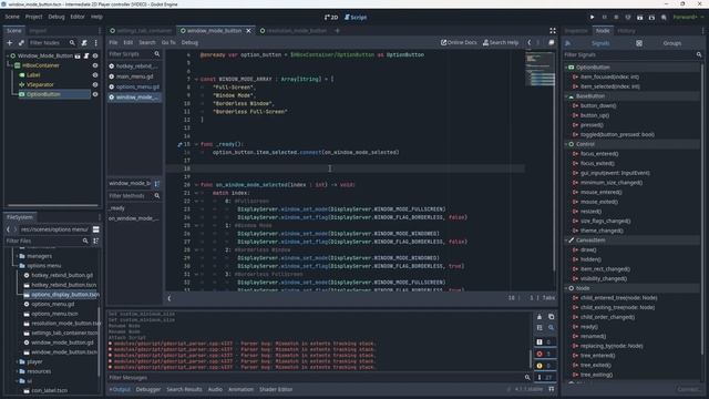 How To Change The Window Mode And Resolution In Godot 4 смотреть онлайн