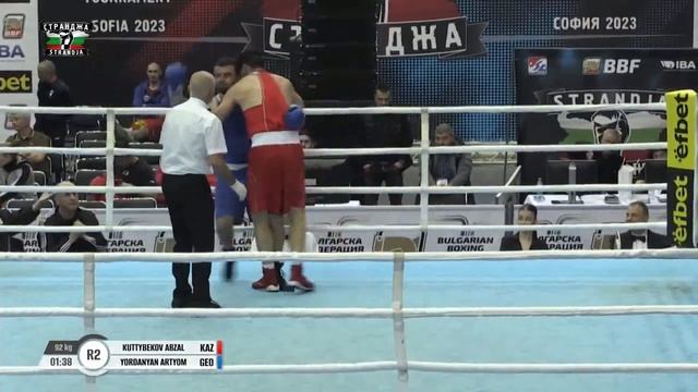23-02-2023 (92kg) Boxing RED KUTTYBEKOV ABZAL KAZ VS BLUE YORDANYAN ARTYOM GEO - BLUE WP DSQ R3 2:3 смотреть онлайн