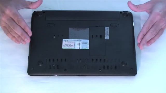 Asus Eee PC 1101HA NetBook Review - Part 1 - Ports & Features смотреть онлайн