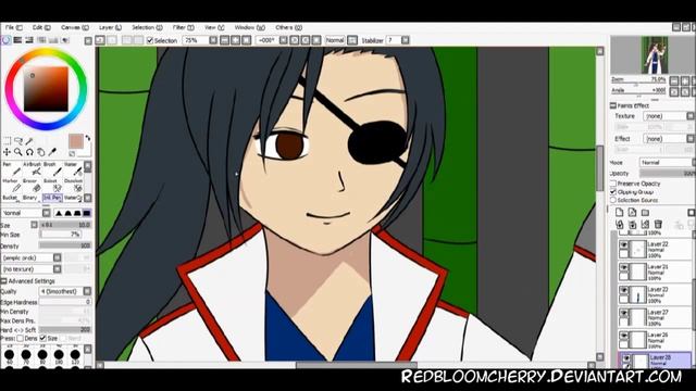 Gintama - Yagyu Kyubei [Speedpaint] смотреть онлайн