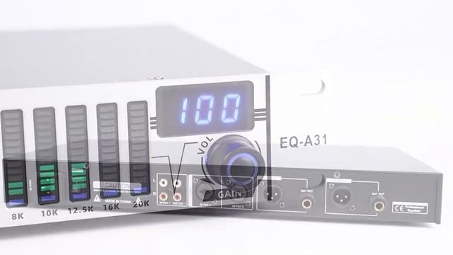 EQ A31 Digital Equalizer DSP digital processor HIFI Audio, Home Theaters смотреть онлайн
