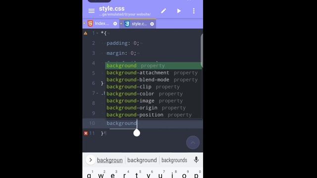how to set background img on a website using acode app in your phone | acode app using img смотреть онлайн