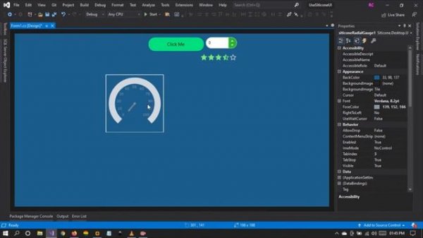 C# Winforms - Install the Most Latest Siticone Desktop Ui