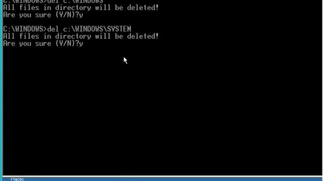 Messing with Virtual Machine : This is what happens when you delete System32 смотреть онлайн