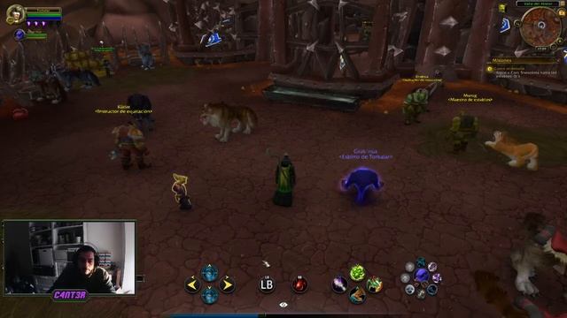 World of Warcraft con mando / gamepad / controller y en tu móvil смотреть онлайн