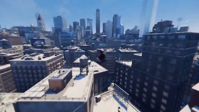 Peaches - Justin Bieber ft. Daniel Caesar, Giveon | Spider-Man Miles Morales Free Roam with Music смотреть онлайн