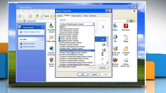 Windows® XP: How to change mouse cursor on Windows® XP-based PC? смотреть онлайн