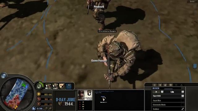 Blitzkrieg mod; Game Replay Commentary - Dream 101st squad! смотреть онлайн