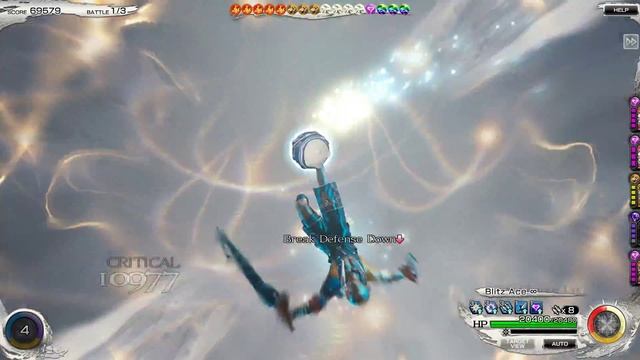 [4K60] Mobius Final Fantasy - Tidus Job Showcase (Ultimate Hero) смотреть онлайн