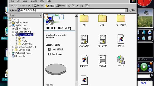 Installing Microsoft Outlook 98 with Deployment Kit on Windows 2000 Pro SP4 смотреть онлайн