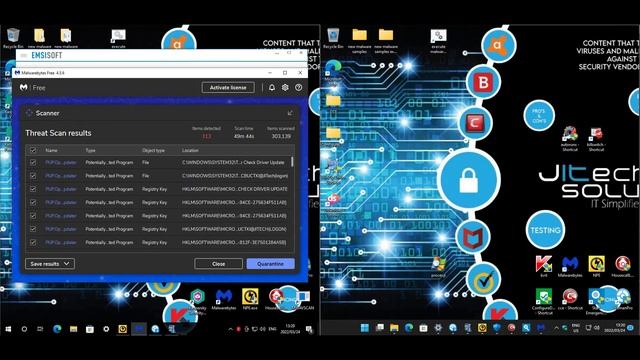 Windows 11 Defender vs Kaspersky Cloud free with new malware samples смотреть онлайн