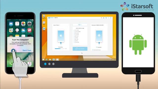 How to Transfer Call logs from iPhone to Android with dr.fone - Switch смотреть онлайн