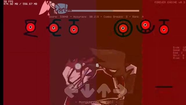 "Monochrome" | FNF Hipno Lullaby v2 Android. (Cerca pero tan lejos) смотреть онлайн