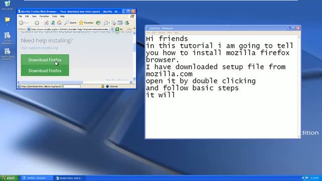 how to install mozilla firefox browser in windows xp смотреть онлайн
