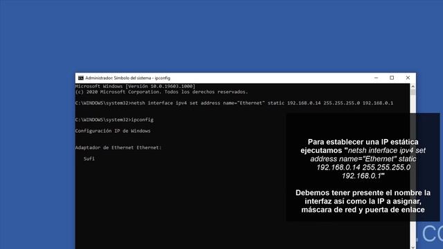 🌐 Cambiar IP Windows 10 CMD COMANDOS смотреть онлайн