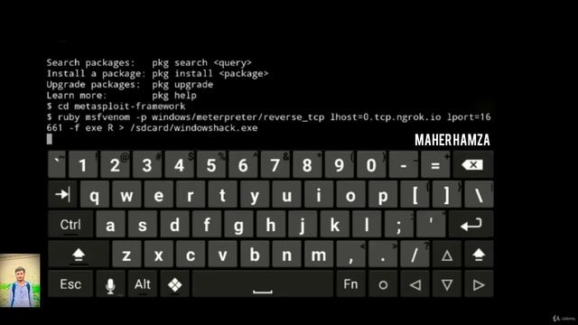 Hacking Windows Machine using Termux (Metasploit and Ngrok) | Hack Windows 10 in 2 minute смотреть онлайн