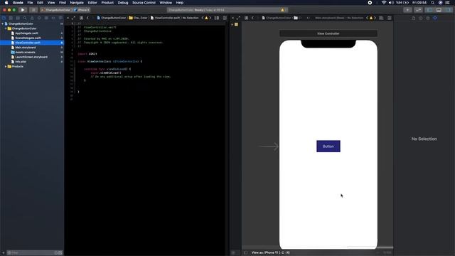 Change a button color once pressed смотреть онлайн