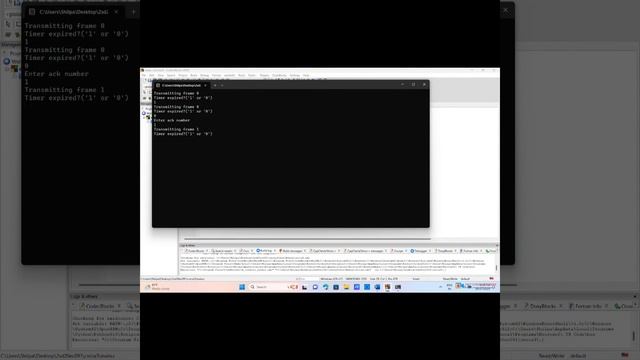 write c program to implement sliding window protocol. смотреть онлайн