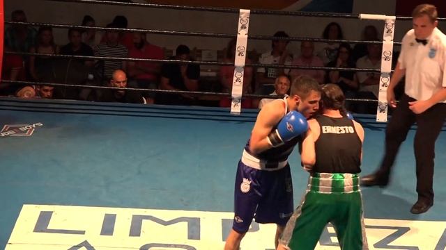 Velada boxeo amateur Elche. Sábado, 16-junio-2018. 10º combate: Ernesto Peral -VS- Manuel Mateo. смотреть онлайн