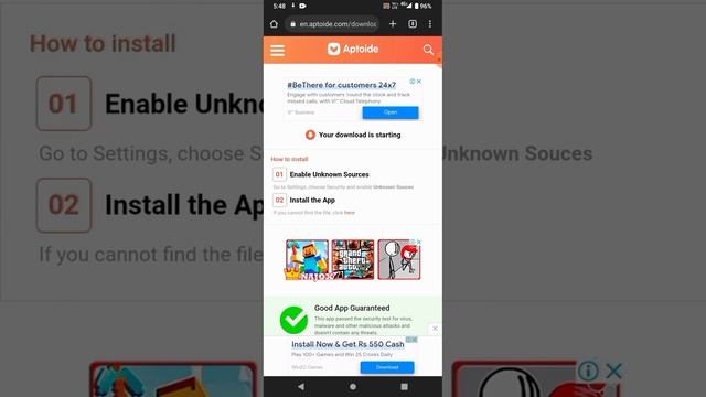 How to download Aptoide app store in Android смотреть онлайн
