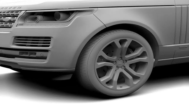 Review of 3D Model of Range Rover SVAutobiography Dynamic LWB 2017 смотреть онлайн