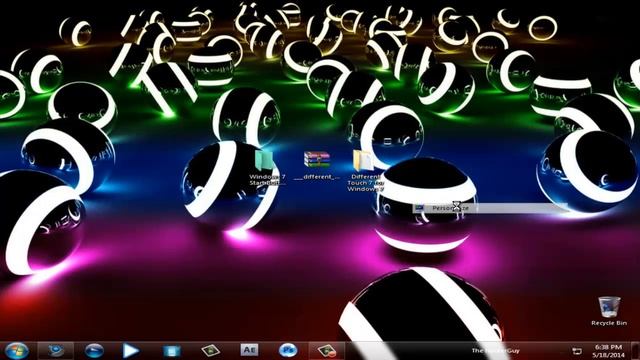 The Different Touch Theme - Windows 7 Theme смотреть онлайн