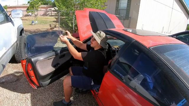 HOW TO REMOVE WINDOW TINT- TRASH BAG METHOD OR STEAM CLEANER METHOD???? смотреть онлайн
