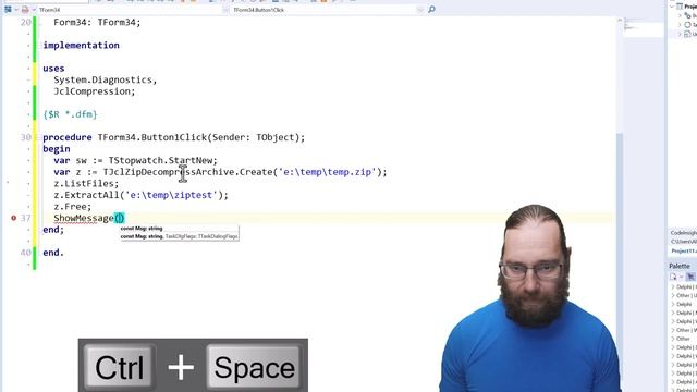 JCLCompression and 7-Zip - Delphi #207 смотреть онлайн