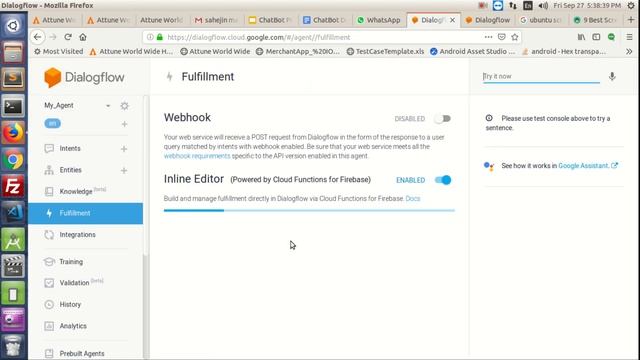 Working with Chatbots | Introduction and Tutorial | Dialogflow | AI | Attune World Wide смотреть онлайн