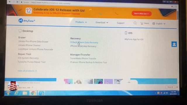 RESTORE AND FIX WITH IMYFONE: D-BACK смотреть онлайн
