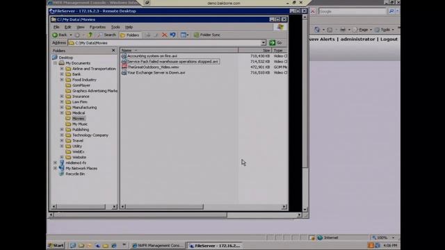 BakBone NetVault: FASTRecover - Windows File Systems смотреть онлайн