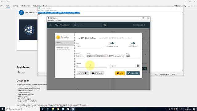 Movicon Next installing an MQTT Explorer смотреть онлайн