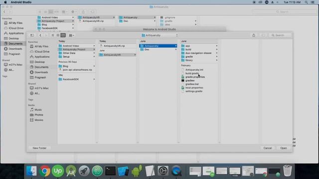 Antiqueruby Android Native Material Design UI Components - How to setup project смотреть онлайн