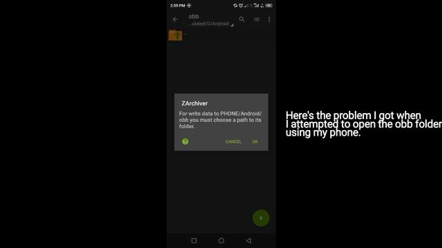 FIX "Can't use this folder" obb/data on Android 11 and 12. смотреть онлайн